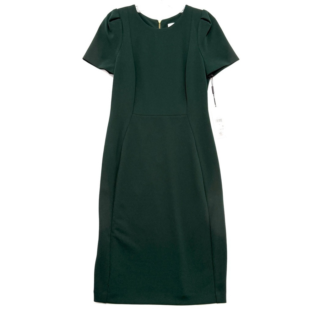 Calvin Klein Dark Forest Green Midi Dress